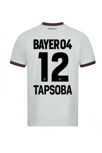 Fotbalové Dres Bayer Leverkusen Edmond Tapsoba #12 Venkovní Oblečení 2023-24 Krátký Rukáv